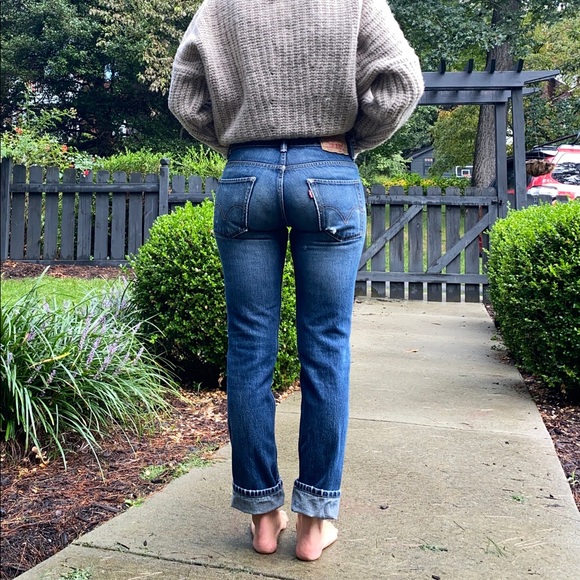 Vtg Levi’s 511 Broken In Straight Leg Jeans - Picture 3 of 8